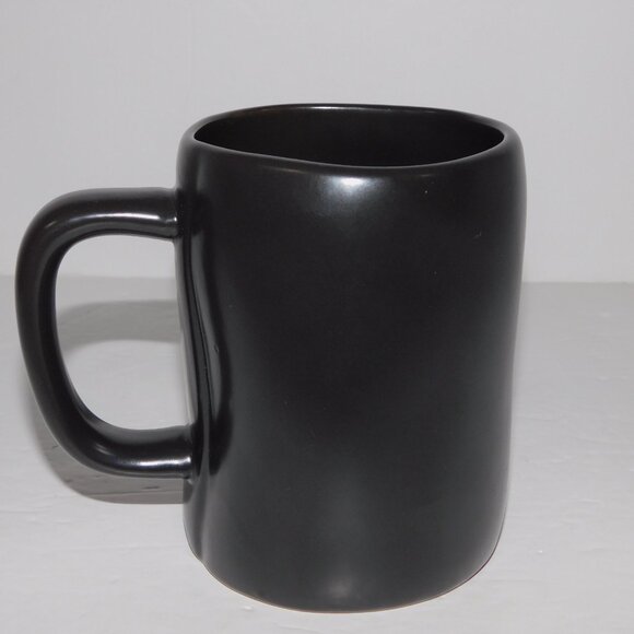 Rae Dunn Black White MUMMY Halloween Wrapped Monster Mug - Picture 4 of 7